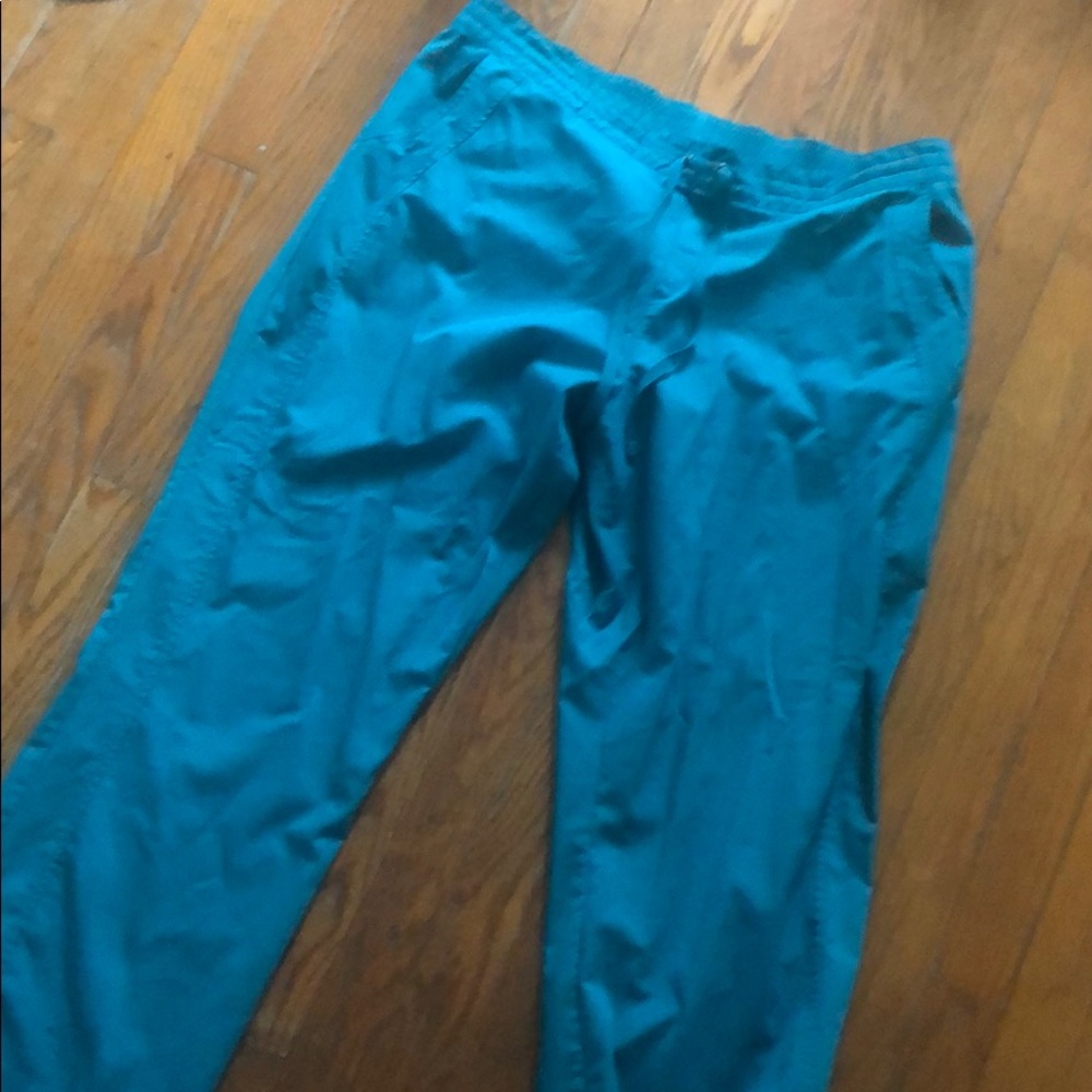Teal Blue Comfortable Scrub Pants